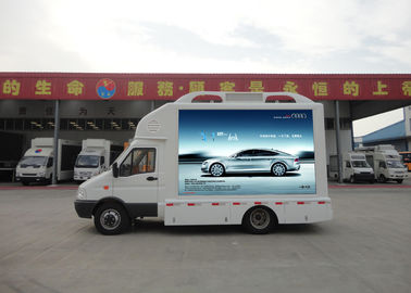 Υψηλή φωτεινότητας των υπαίθριων P6 οδηγήσεων φορτηγών οθόνη διαφήμισης επίδειξης κινητή 2 έτη εξουσιοδότησης προμηθευτής