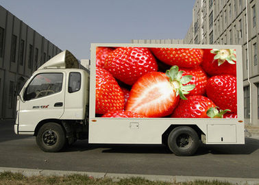 Υψηλής ανάλυσης P5 των οδηγήσεων φορτηγών κινητή επιτροπή SMD3528 πινάκων διαφημίσεων επίδειξης μεγάλη ψηφιακή προμηθευτής