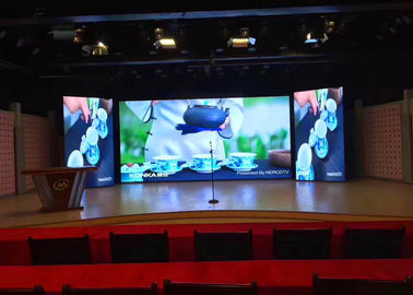τηλεοπτικοί τοίχοι των εσωτερικών οδηγήσεων 700W/sqm P5, μεγάλη οθόνη επίδειξης των οδηγήσεων σκηνικού υποβάθρου προμηθευτής